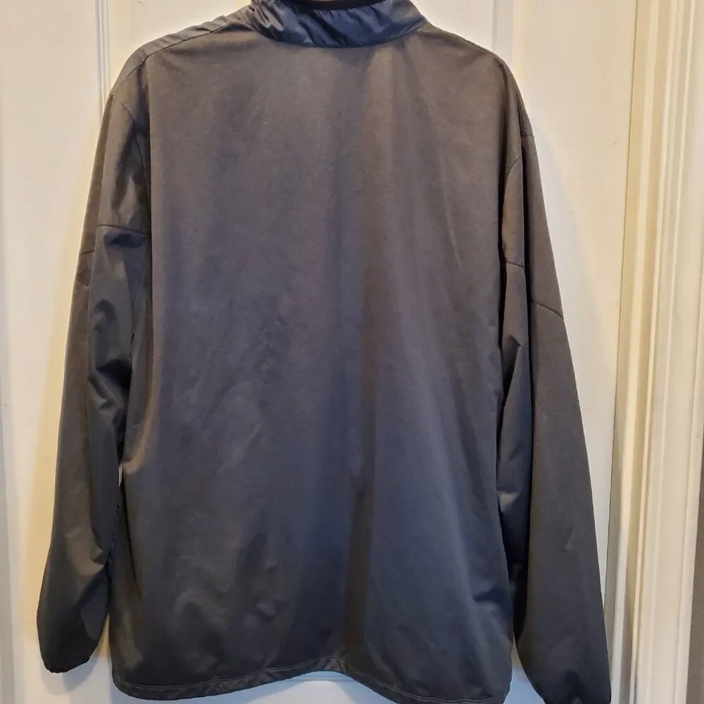 Nike Pelican Hill Golf windproof grey Coat w/ pockets & adjustable waist – XL